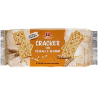CRACKERS CON CEREALI E SESAMO