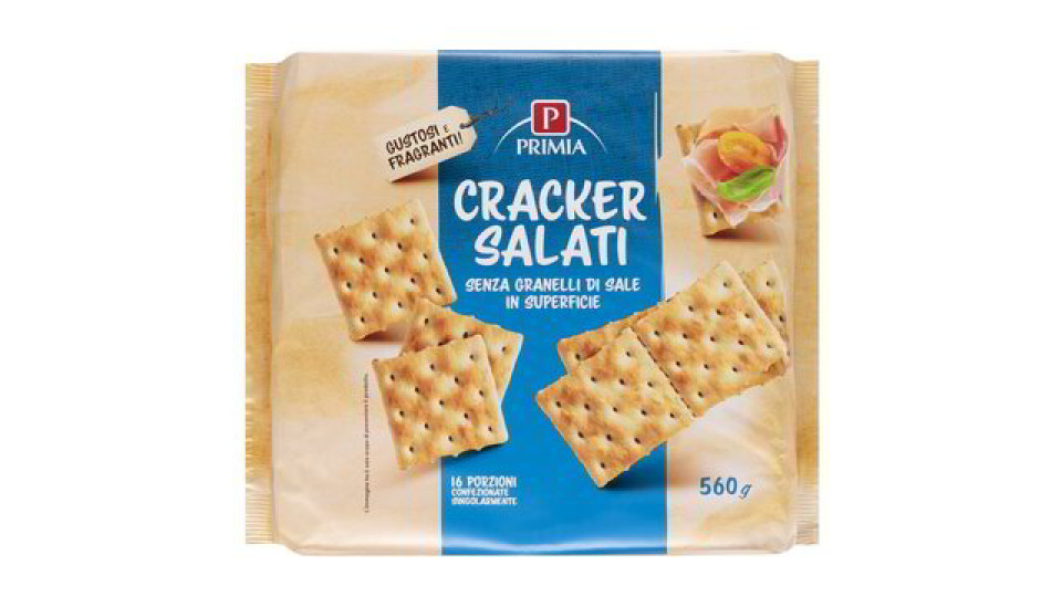 CRACKERS NON SALATI