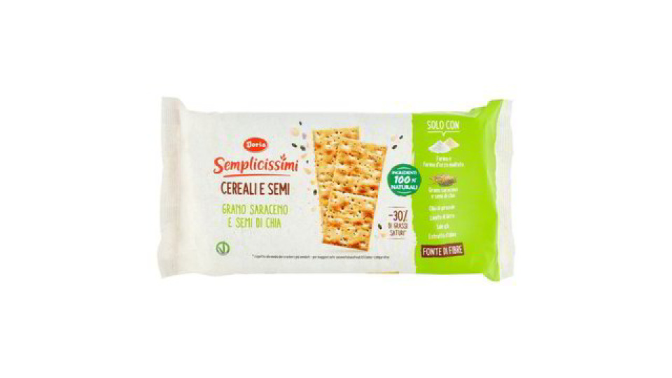 CRACKERS GRANO SARACENO/CHIA