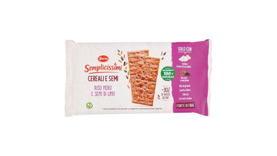 CRACKERS RISO VENERE/LINO