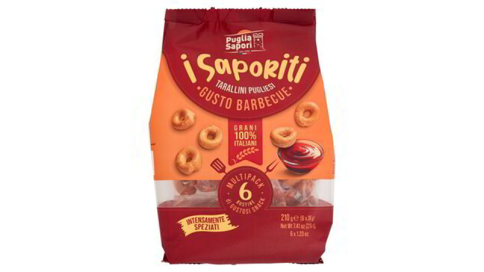 TARALLINI PUGLIESI GUSTO BARBECUE