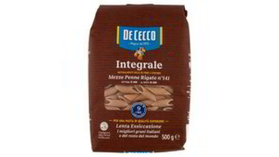 MEZZE PENNE RIGATE INTEGRALI