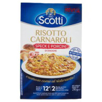 RISOTTO CARNAROLI SPECK E PORCINI