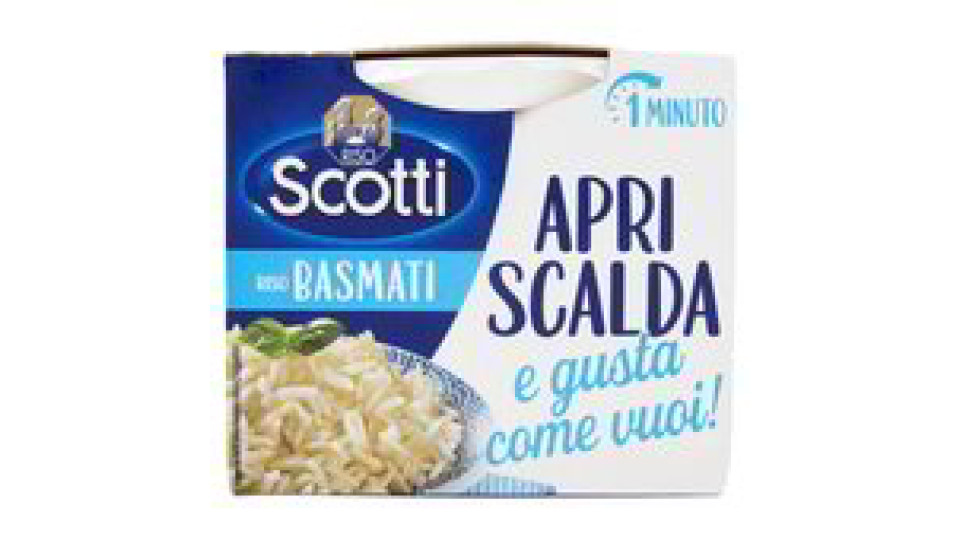 APRI SCALDA RISO BASMATI