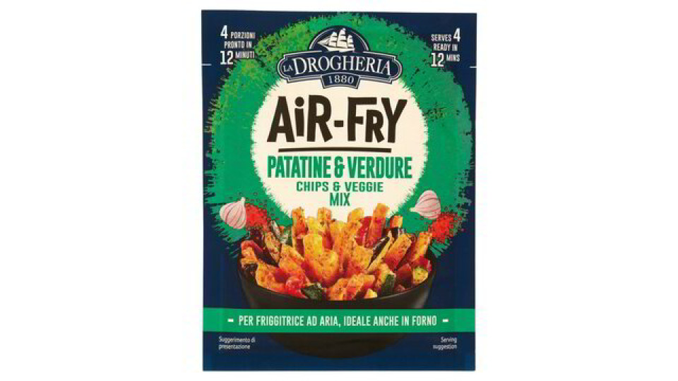 AIR-FRY PATATINE E VERDURE