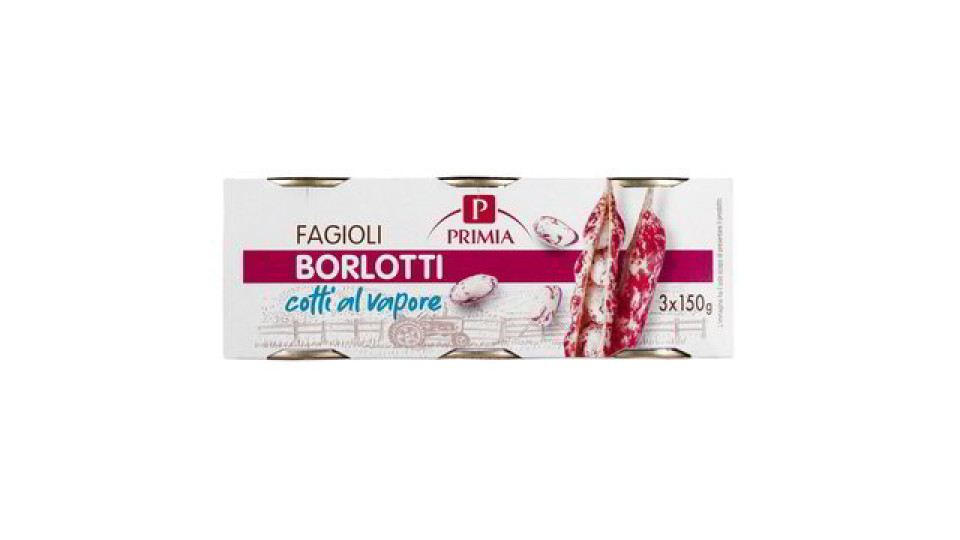 FAGIOLI BORLOTTI VAPORE
