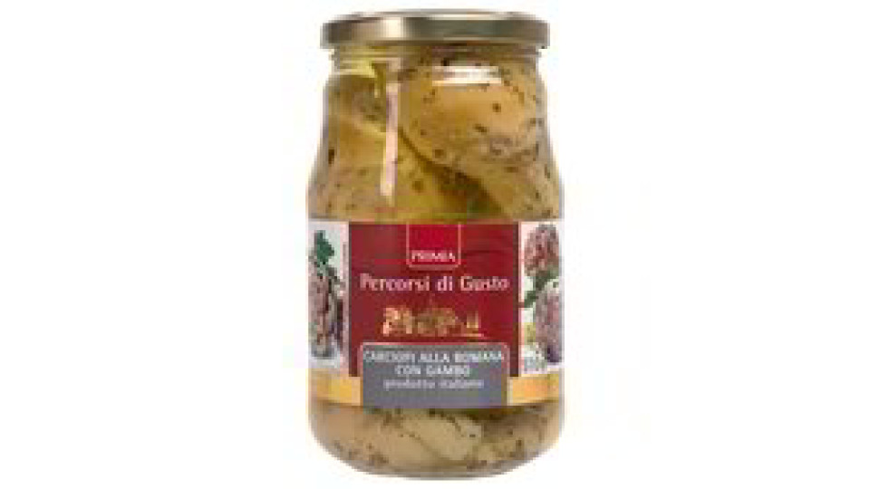 CARCIOFI ALLA ROMANA CON GAMBO