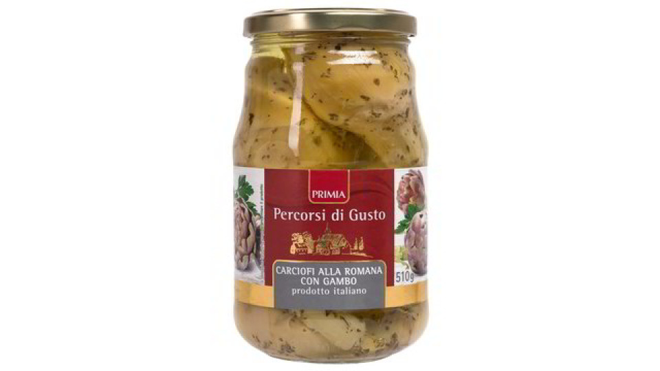 CARCIOFI ALLA ROMANA CON GAMBO