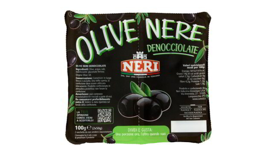 OLIVE NERE DENOCCIOLATE