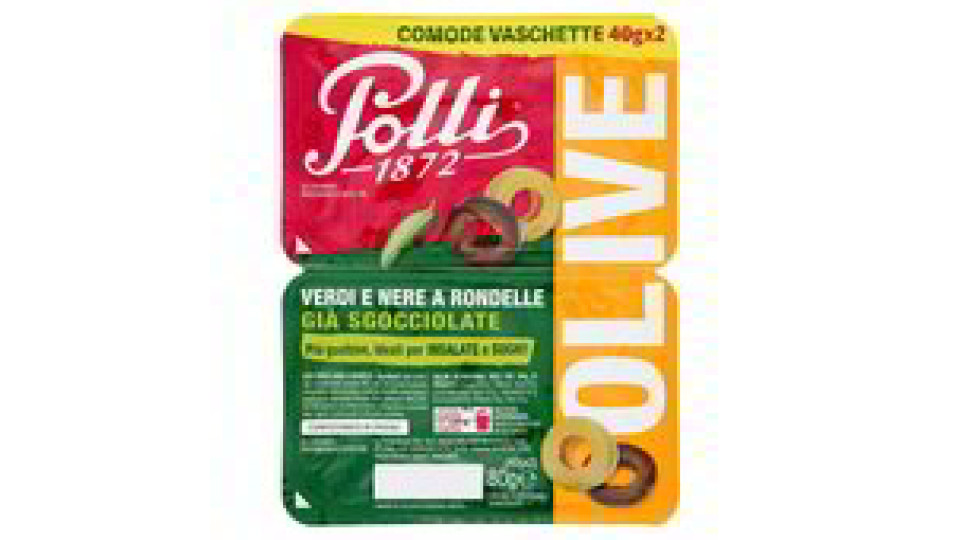 OLIVE VERDI/NERE A RONDELLE