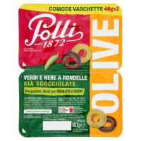 OLIVE VERDI/NERE A RONDELLE