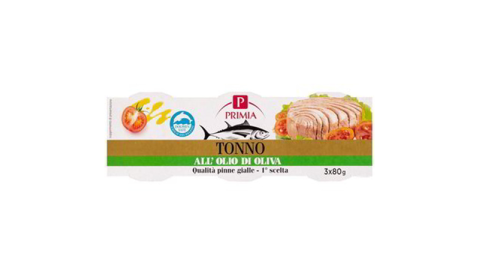 TONNO ALL'OLIO DI OLIVA