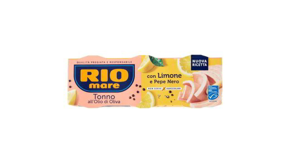 TONNO OLIO LIMONE E PEPE