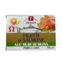FILETTI DI SALMONE ALL'OLIO