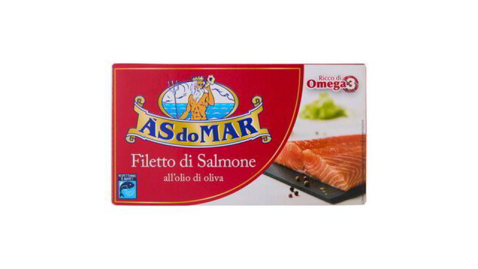 SALMONE IN OLIO D'OLIVA