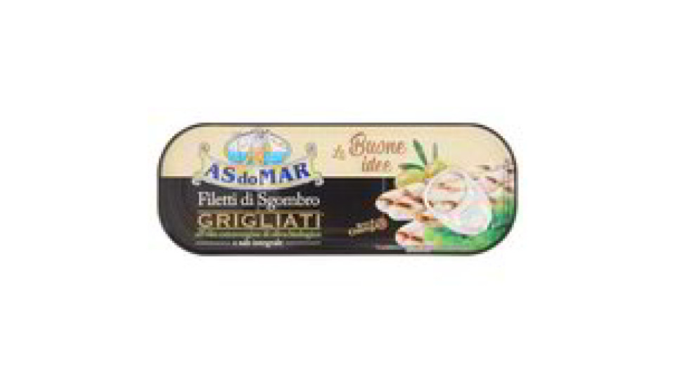SGOMBRI GRIGLIATI OLIO EVO BIO