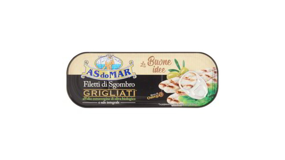SGOMBRI GRIGLIATI OLIO EVO BIO