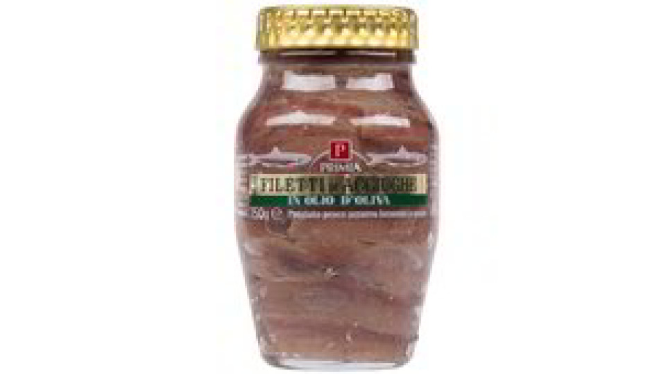 FILETTI DI ACCIUGHE OLIO D'OLIVA