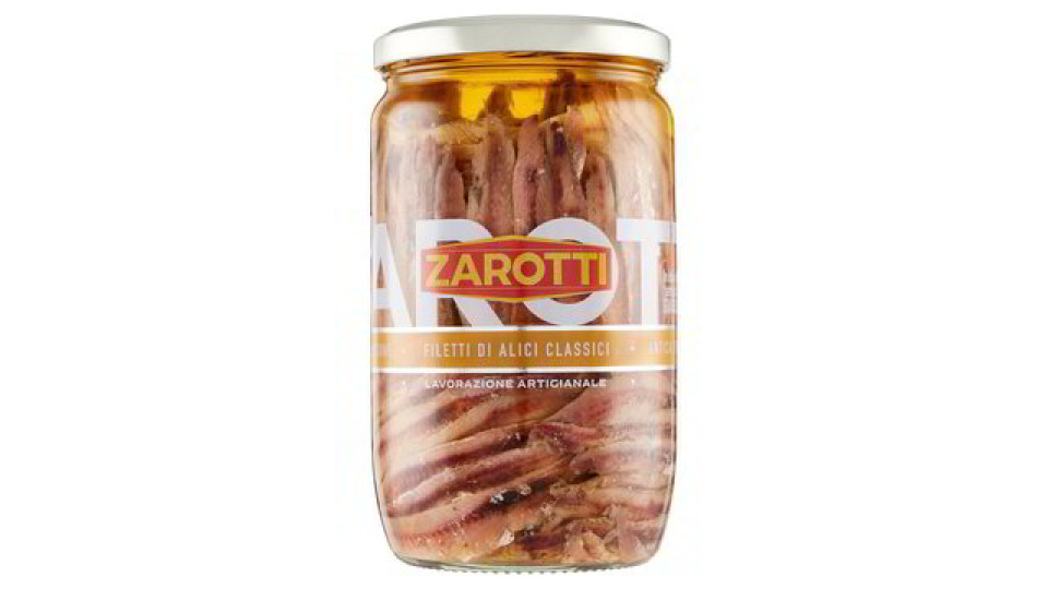 FILETTI ALICI OLIO DI GIRASOLE