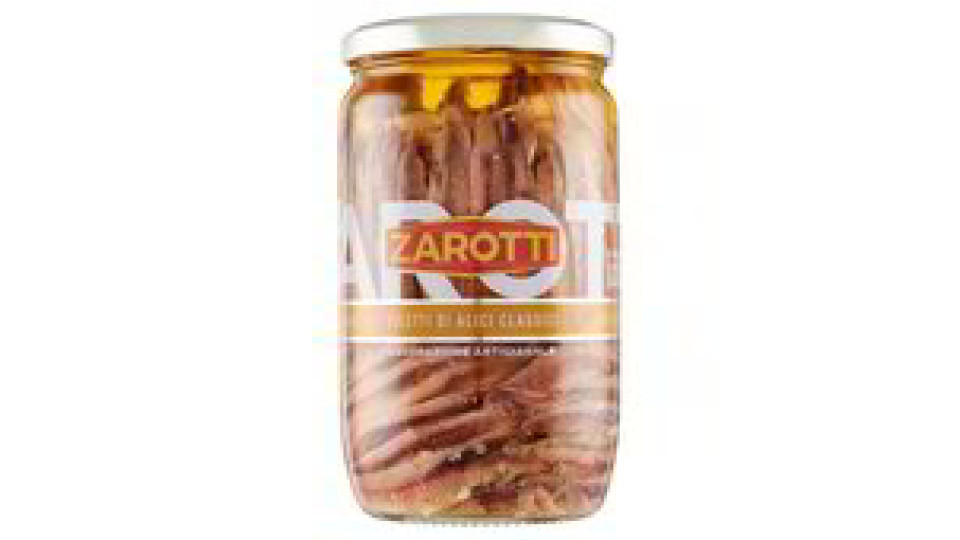 FILETTI ALICI OLIO DI GIRASOLE