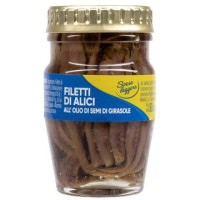 FILETTI DI ALICI OLIO DI GIRASOLE