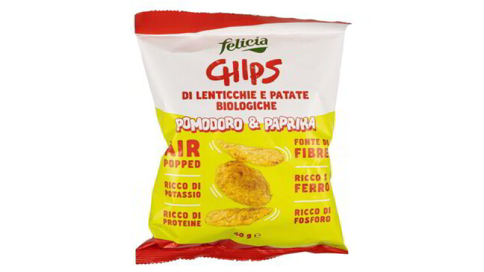 CHIPS LENTIC/PAT.PAPRIKA BIO