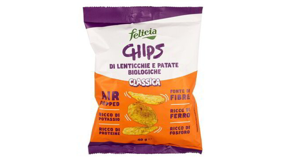 CHIPS LENTICCCHIE/PATATE BIO