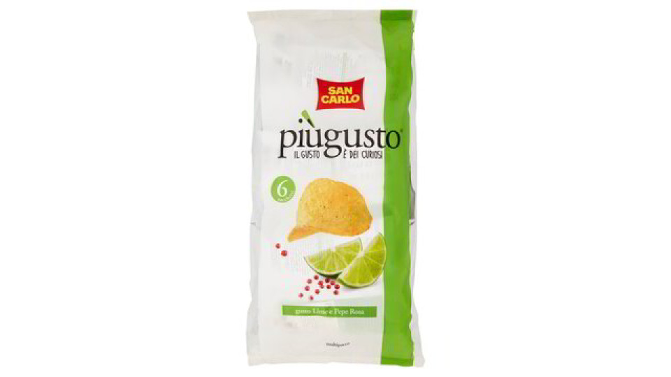 PIÙ GUSTO LIME PEPE ROSA S/G