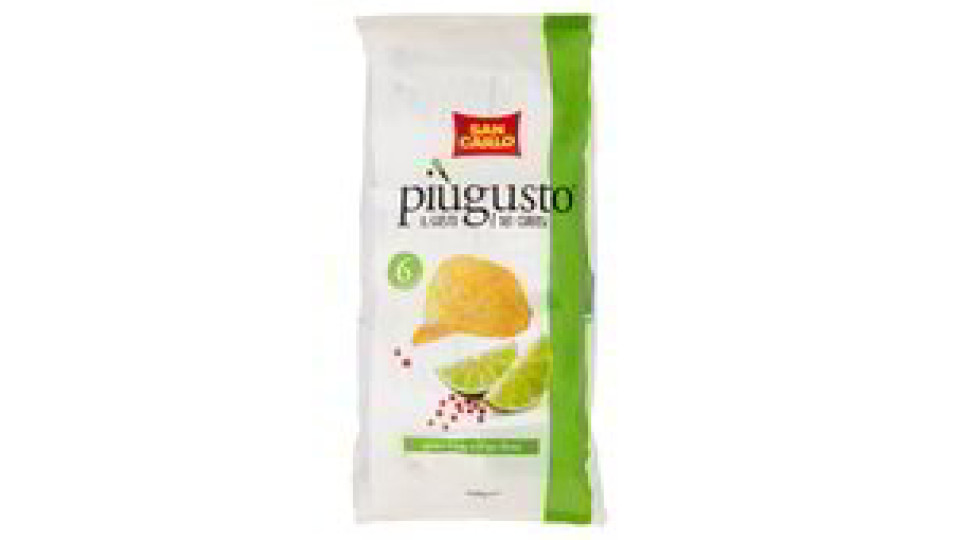 PIÙ GUSTO LIME PEPE ROSA S/G