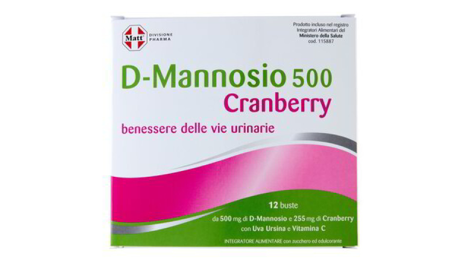 D-MANNOSIO 500 CRANBERRY