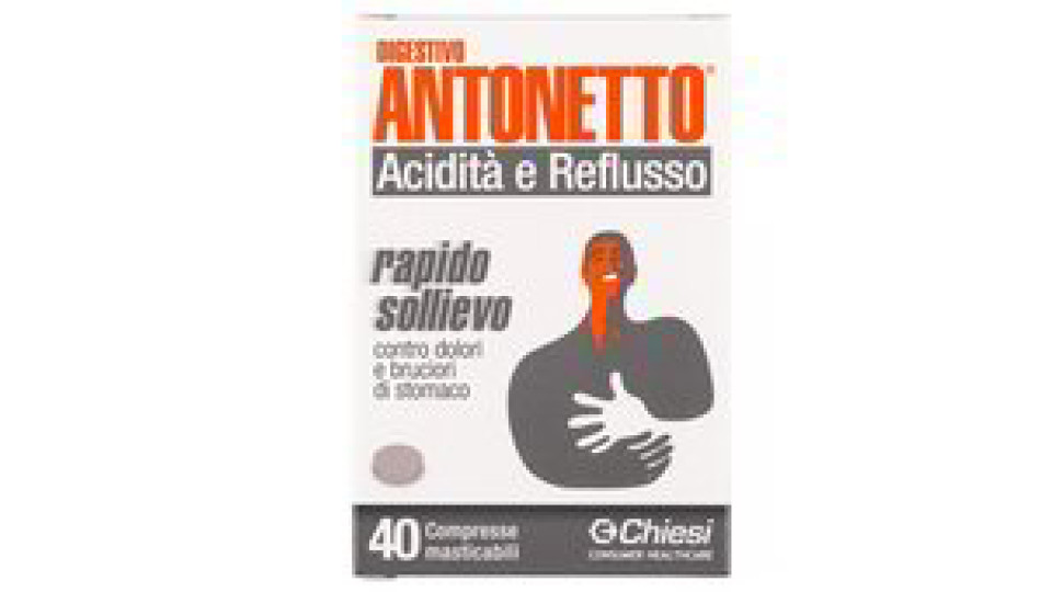 DIGESTIVO ACIDITA' E REFLUSSO
