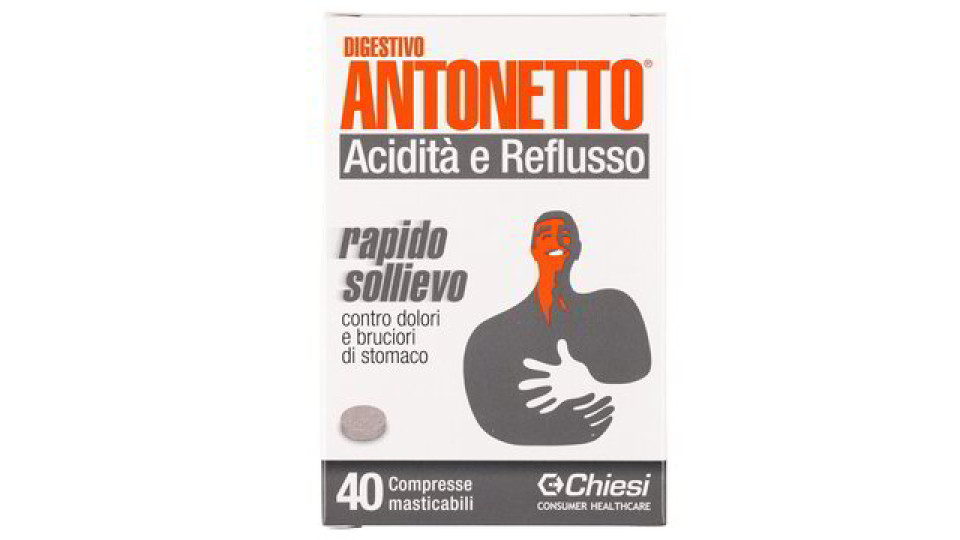 DIGESTIVO ACIDITA' E REFLUSSO