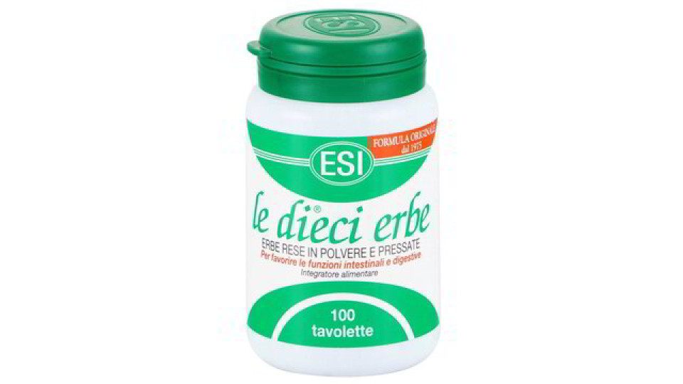 LE DIECI ERBE TAVOLETTE