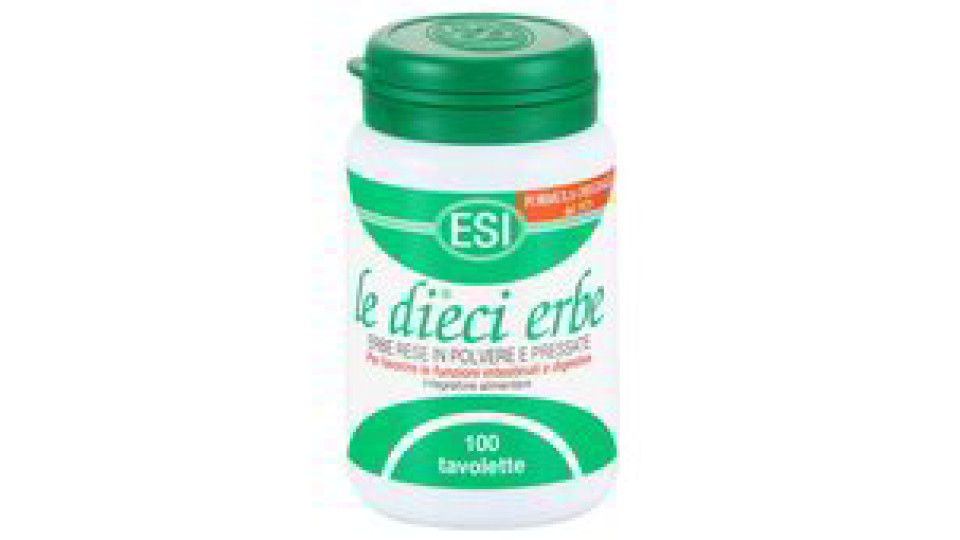 LE DIECI ERBE TAVOLETTE
