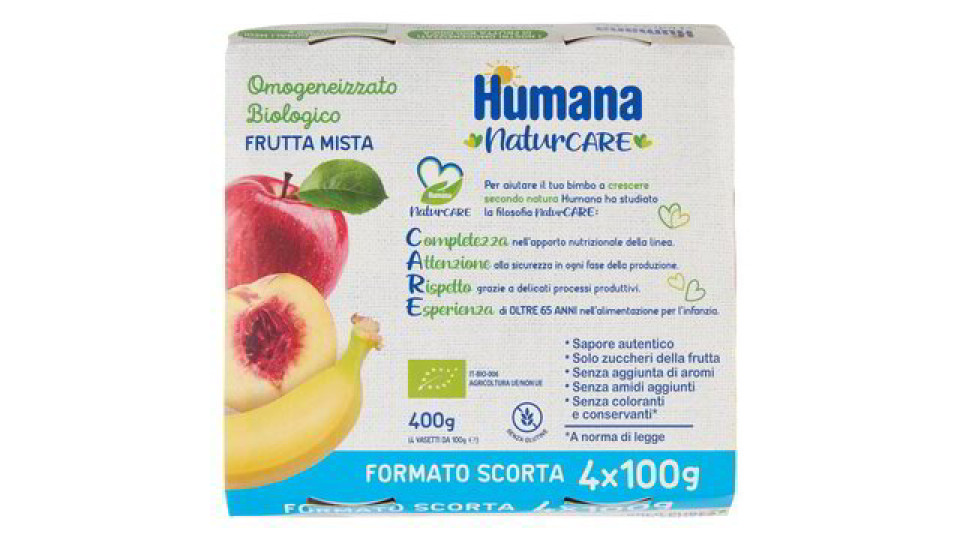 OMOGENEIZZATO FRUTTA MISTA BIO