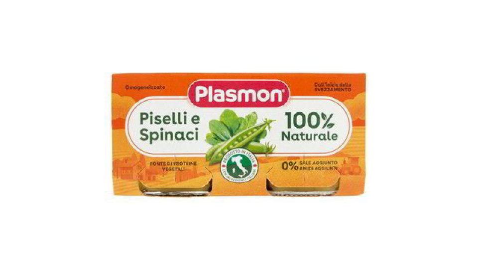 OMOGENEIZZATO PISELLI/SPINACI