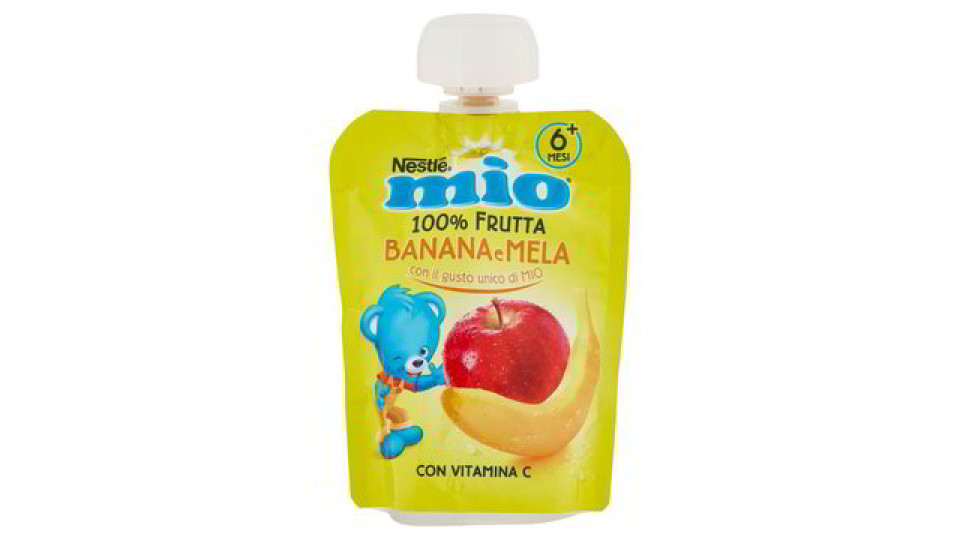 BANANA E MELA 100% FRUTTA