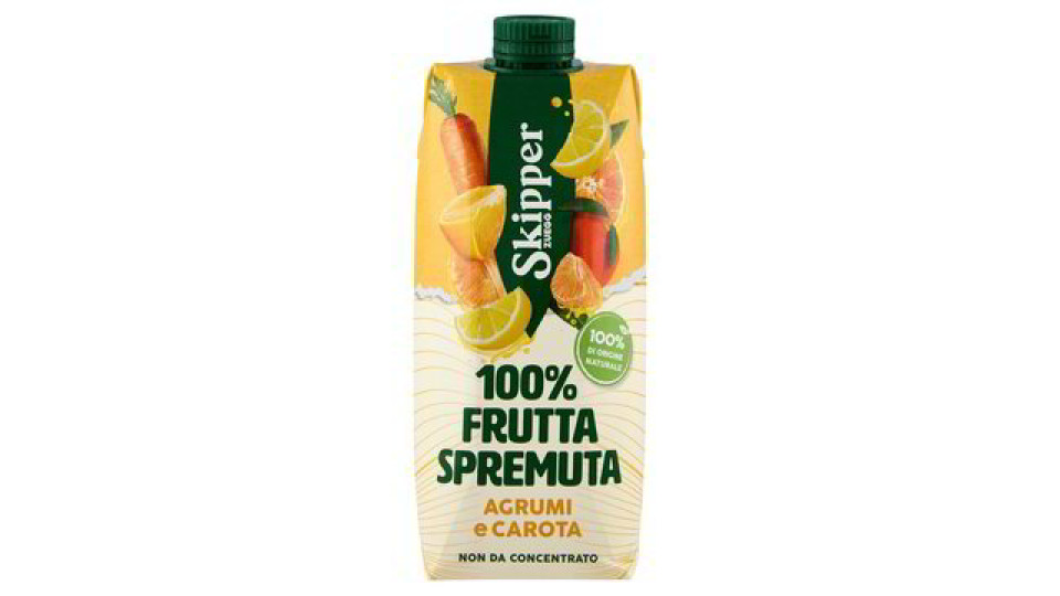 SPREMUTA AGRUMI E CAROTA