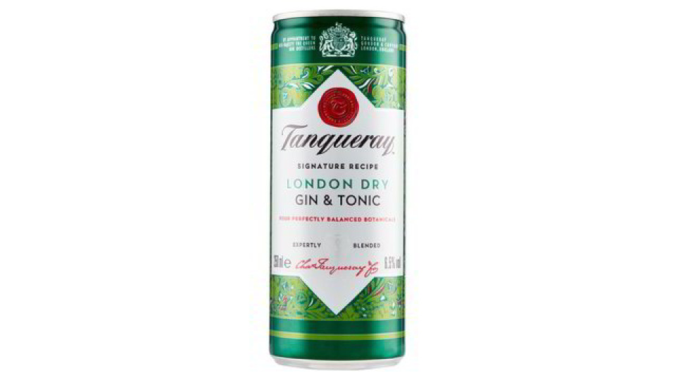 TANQUERAY LONDON DRY GIN&TONIC