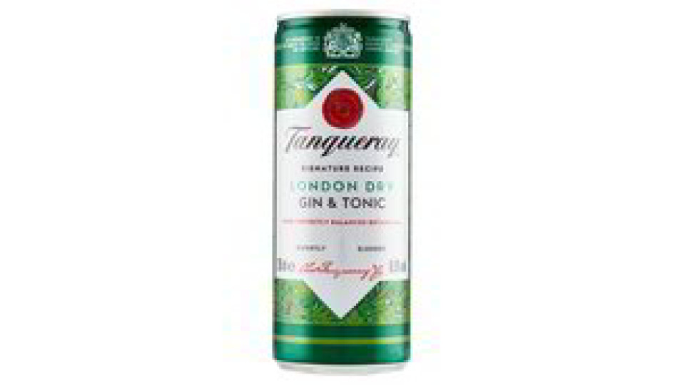 TANQUERAY LONDON DRY GIN&TONIC