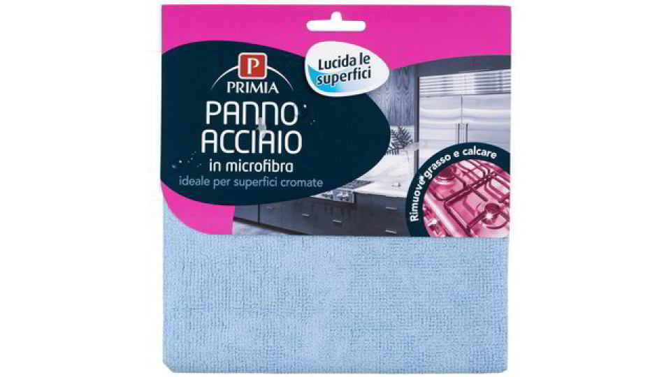 PANNO ACCIAIO IN MICROFIBRA
