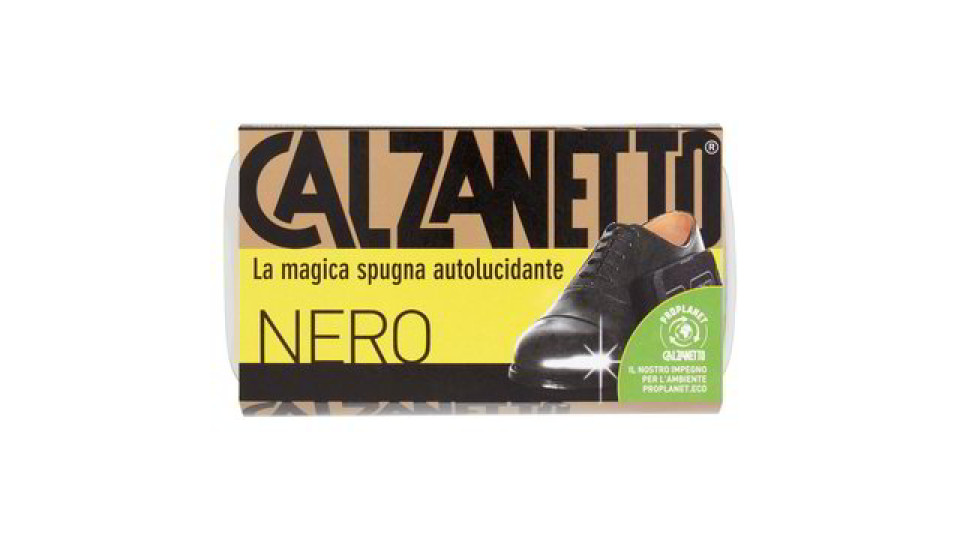 CALZANETTO SPUGNA NERO