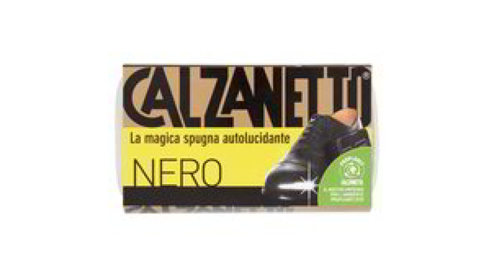CALZANETTO SPUGNA NERO