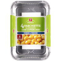 CONTENITORE+COPERCHIO 4 PORZIONI