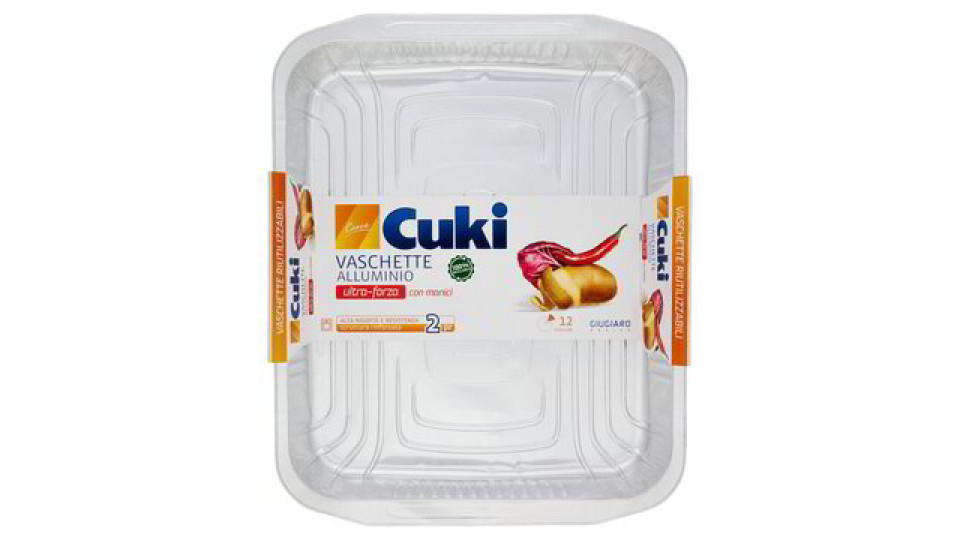 VASCHETTE ALLUMINIO CON MANICI