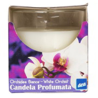 CANDELA PROFUMATA ORCHIDEA BIANCA