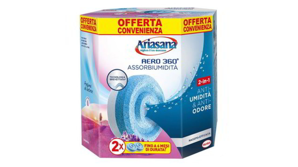 ARIASANA AERO 360 LAVANDA TAB.