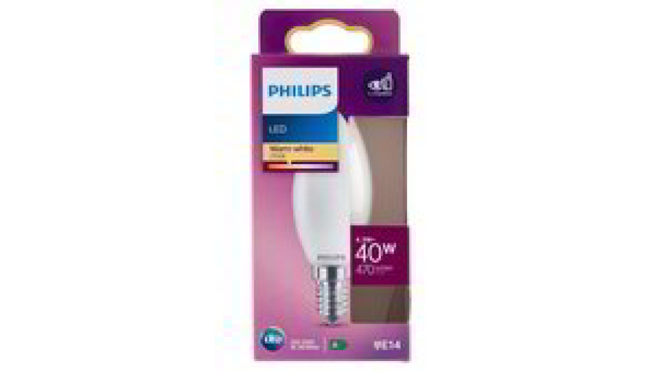 LAMPADINA LED CANDELA 40W E14