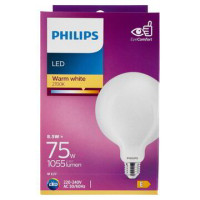 LAMPADINA LED GLOBO VETR.75W E27
