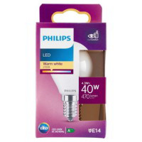 LAMPADINA LED SFERA VETRO 40W E14